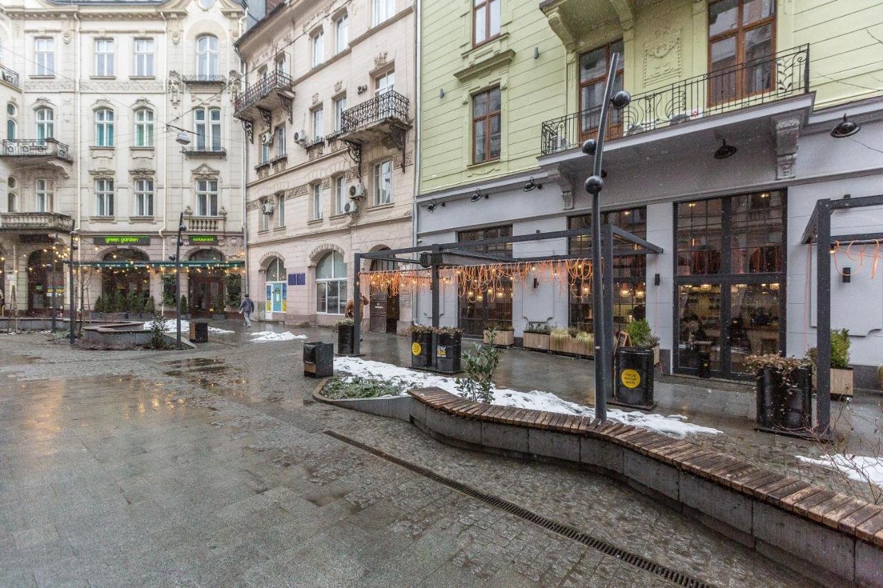 Ferienwohnung Квартира На Вулиці Краківській 34 Lemberg Exterior foto