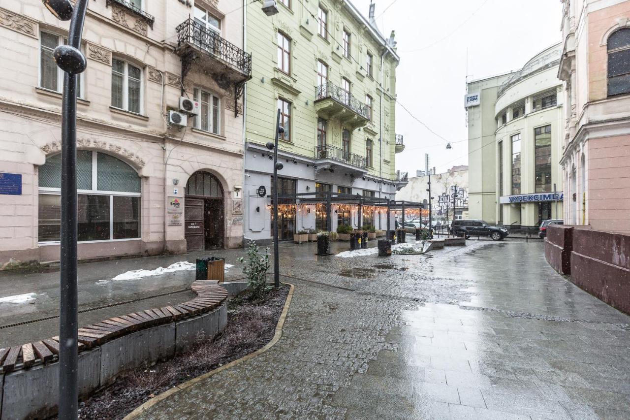 Ferienwohnung Квартира На Вулиці Краківській 34 Lemberg Exterior foto